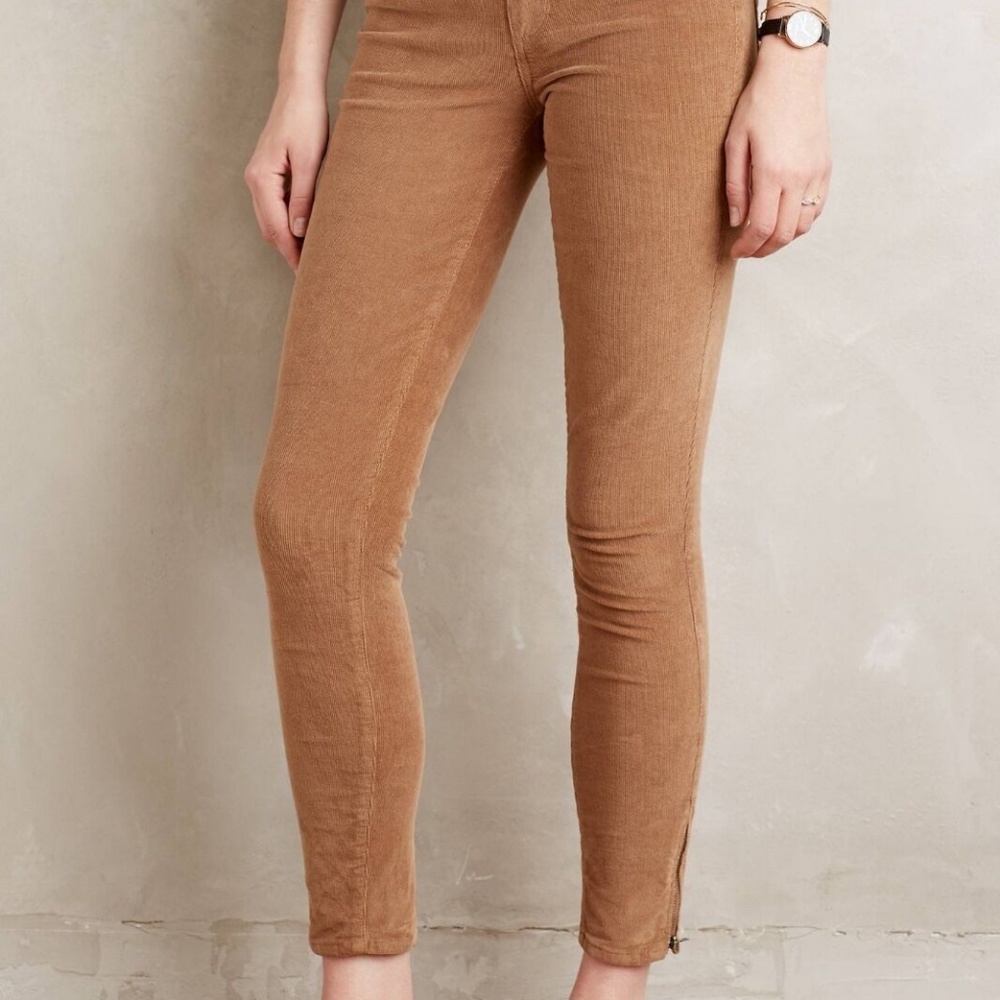NWT Anthropologie Paige Hoxton Ankle-Zip Jeans 31